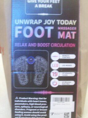 Foot Massager Mat with LED Display, NIB